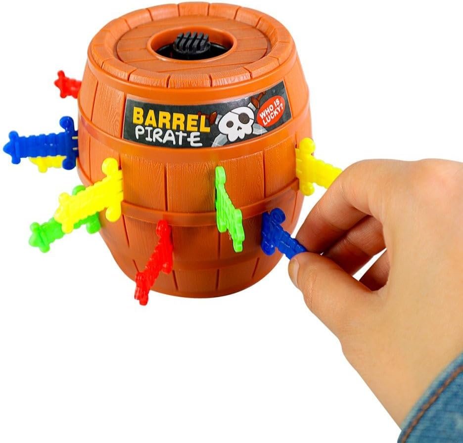 Pula Pirata Barril Educativo Infantil, Jogo Interativo e Divertido para Meninos e Meninas de Todas as Idades - Imagem 3